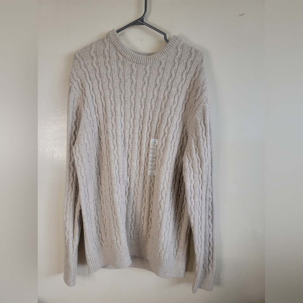 Denver Hayes Men's Polyester/Cotton Blend Sweater